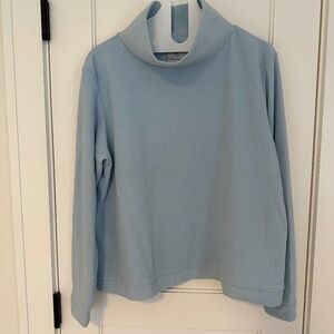 EUC Dudley Stephens Park Slope - Terry Fleece - Ice Blue - XXL - MADE IN USA